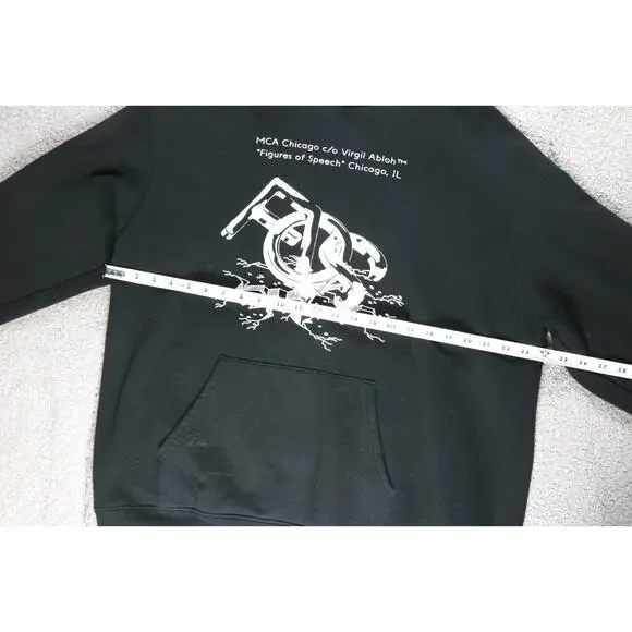 Off White x Champion Virgil Abloh Figure Of Speech MCA XL Hoodie Sweatshirt - Picture 6 of 10
